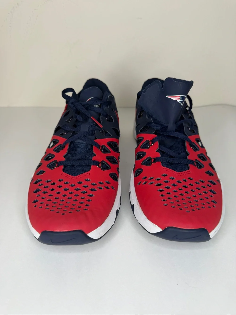 Nike Train Speed 4 AMP New England Patriots NFL Shoes Mens 11 Sneaker 848587-603